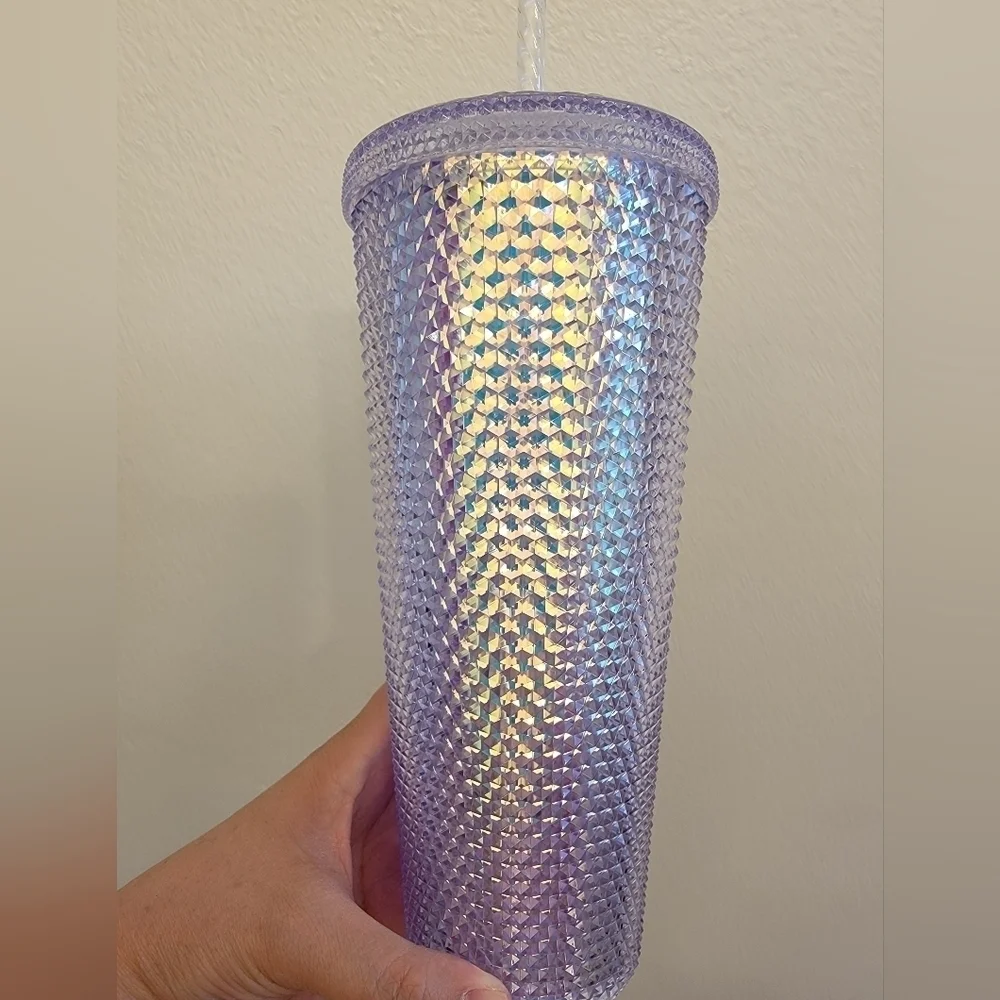 NWT Starbucks 2023 Iridescent Studded Venti Tumbler